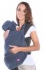 MijaCulture - Maternity fleece warm Baby Universal Windproof Carrier Cover 4022/M37 Graphit / Dots